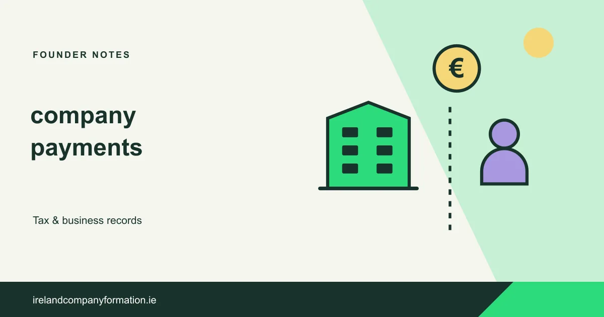 Company and personal finances separated by a boundary