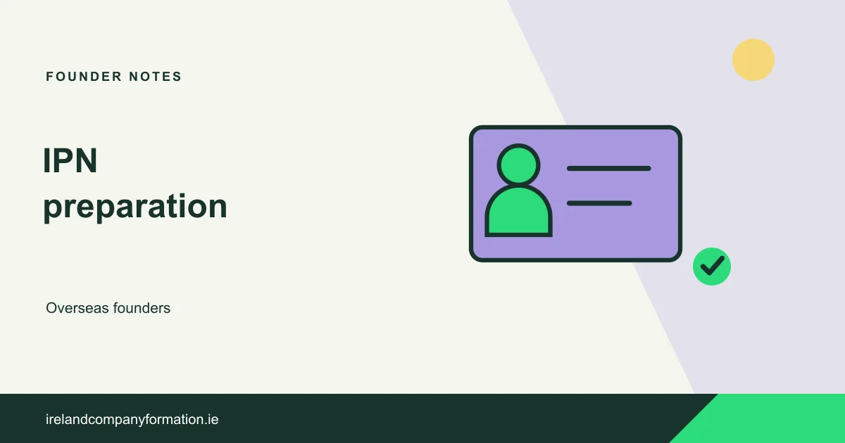 An identity card and a verification mark